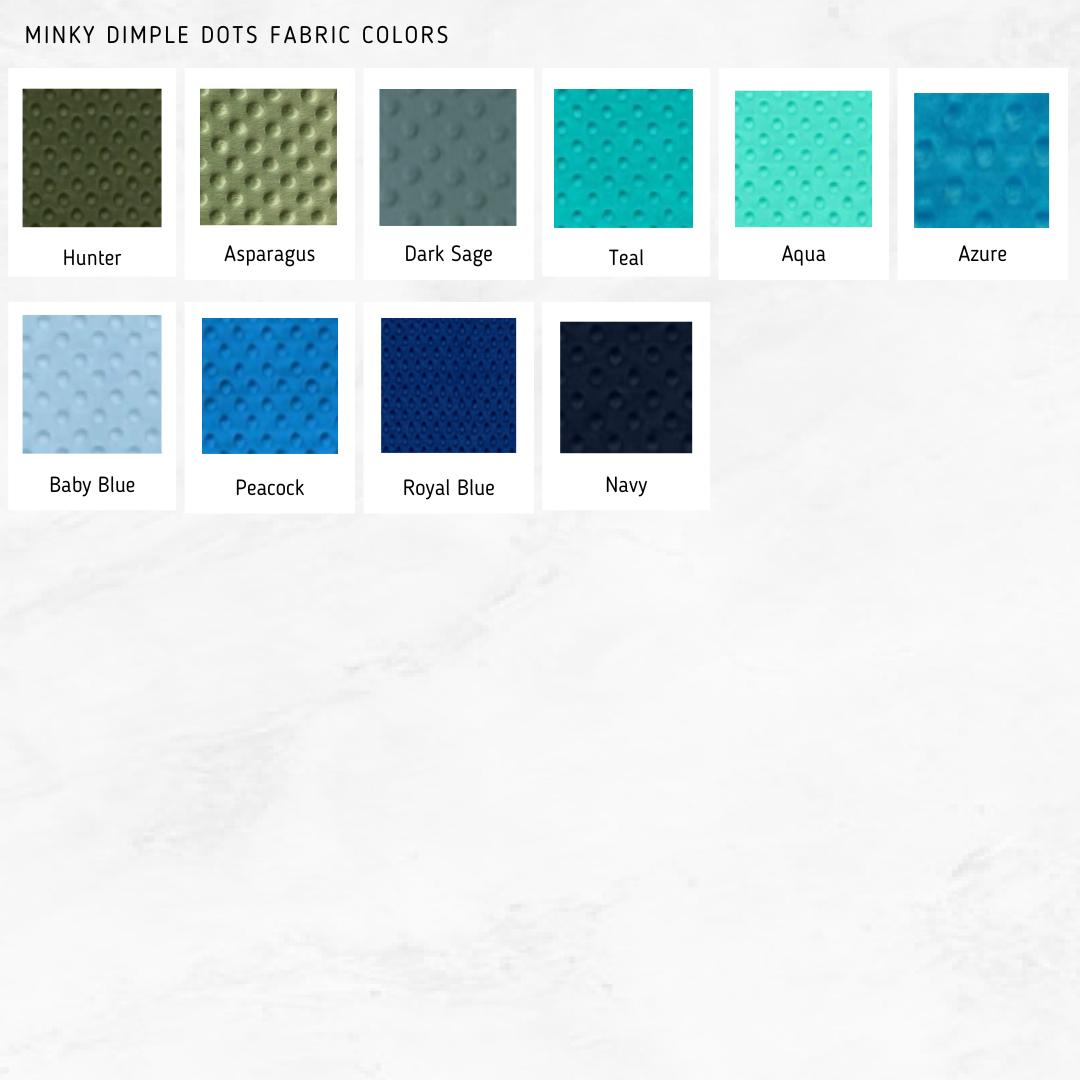 Quilt Blanket, Minky Back