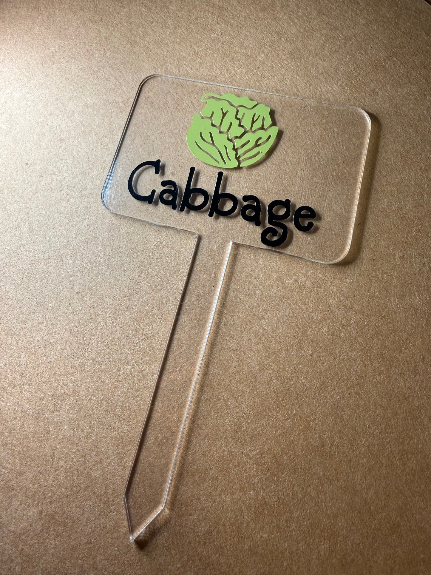 Acrylic Garden Markers