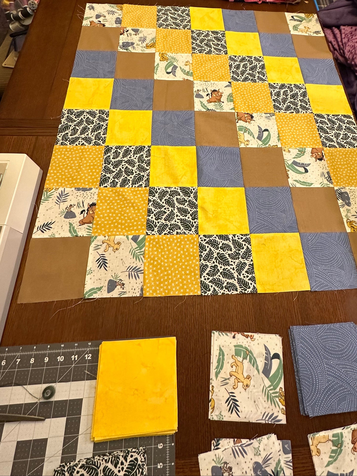 Quilt Blanket, Minky Back