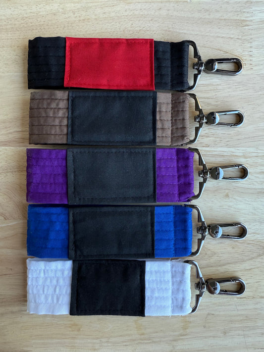 Jiu Jitsu Belt KeyChain