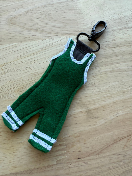 Wrestling Singlet Key Chain