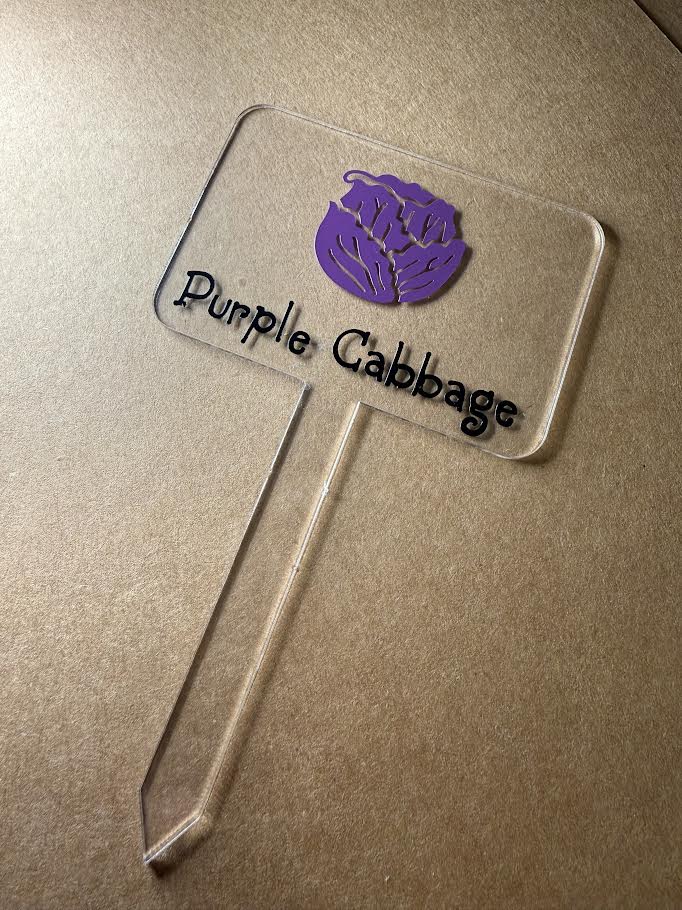 Acrylic Garden Markers